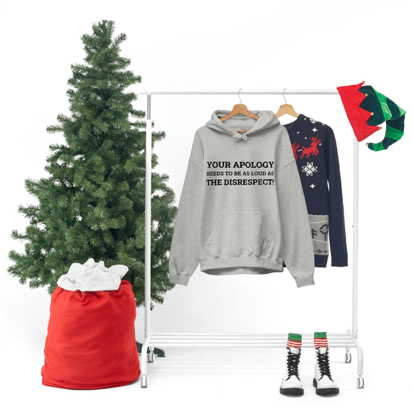 Your Apology Needs To Be As Loud As The Disrespect Unisex Hooded Sweatshirt