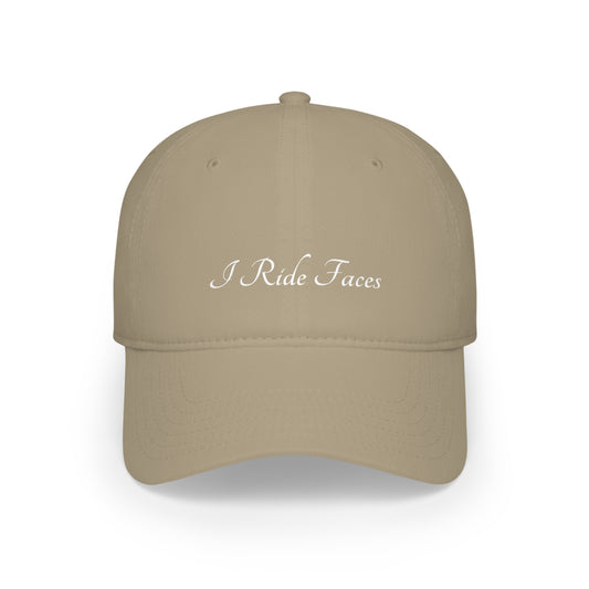 I Ride Faces Baseball Cap