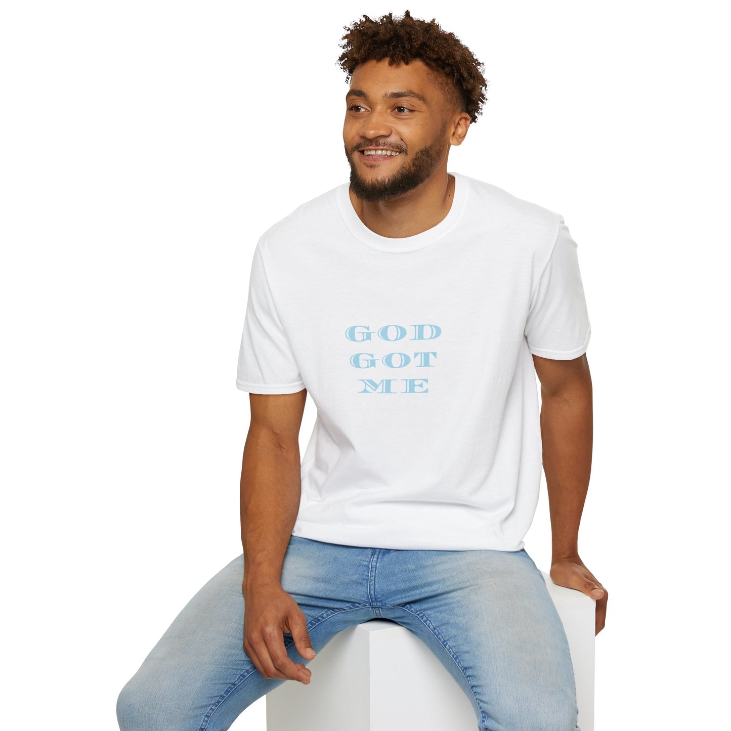 God Got Me Unisex Softstyle T-Shirt