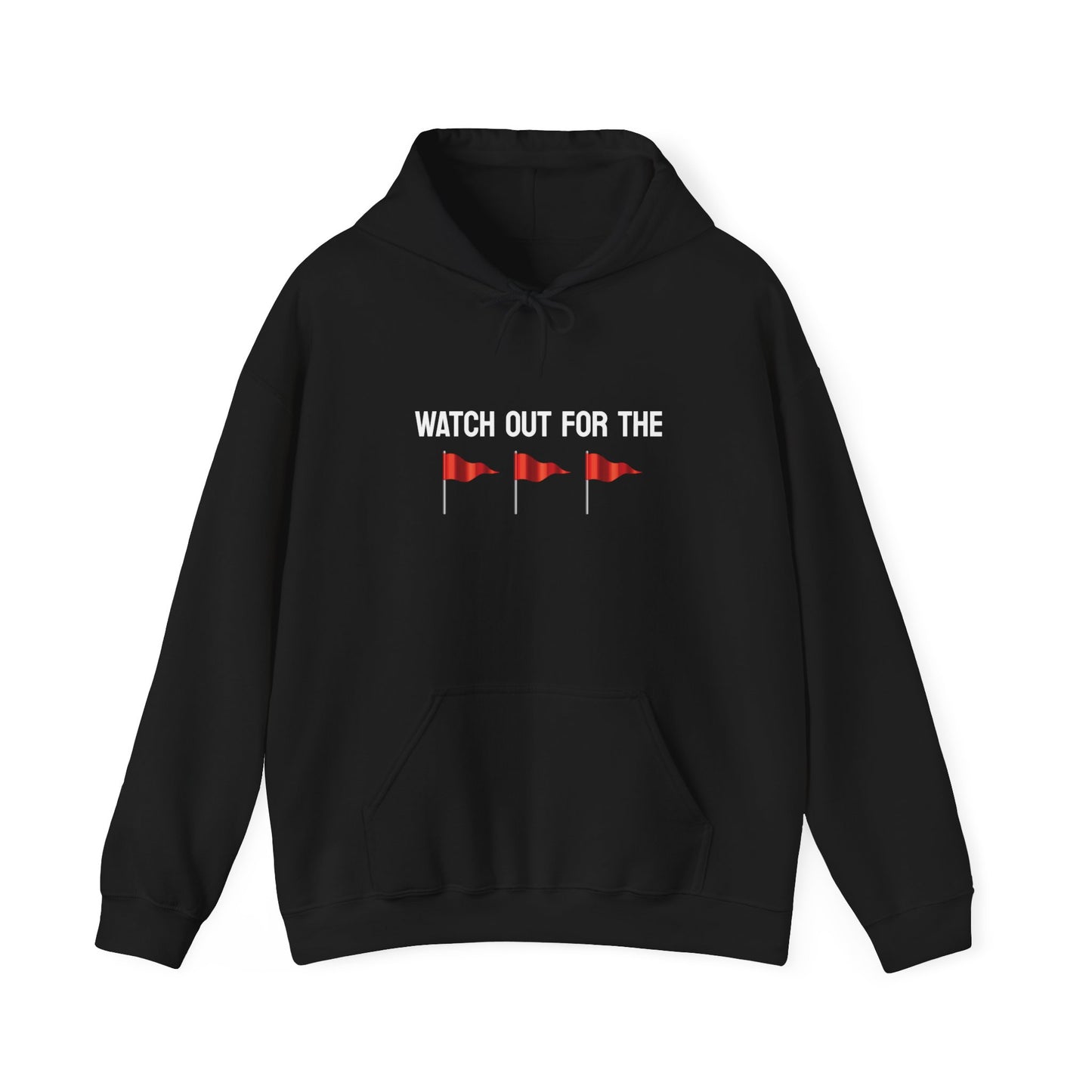 Watch Out For The Red Flags Hoodie