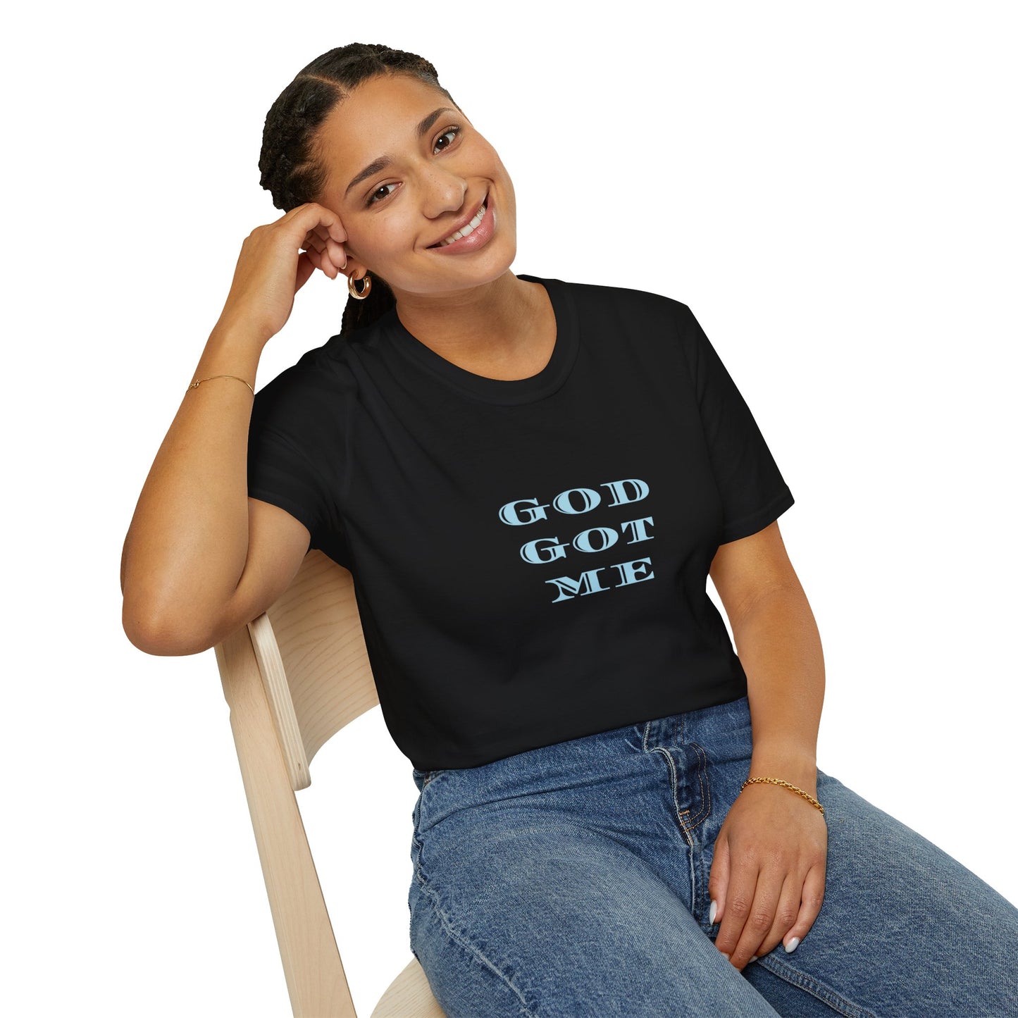 God Got Me Unisex Softstyle T-Shirt