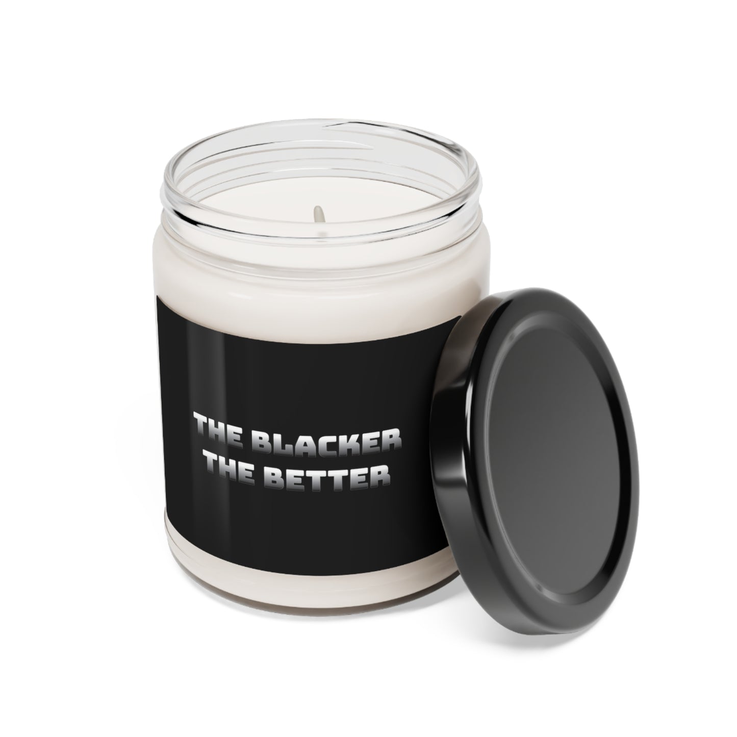 The Blacker the Better Scented Soy Candle, 9oz