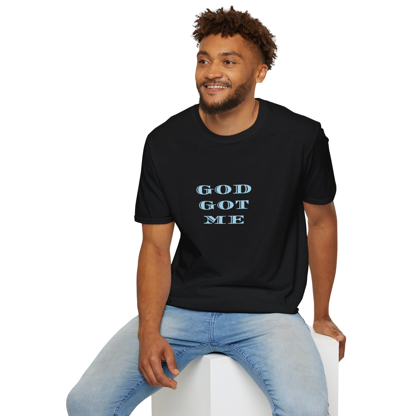 God Got Me Unisex Softstyle T-Shirt