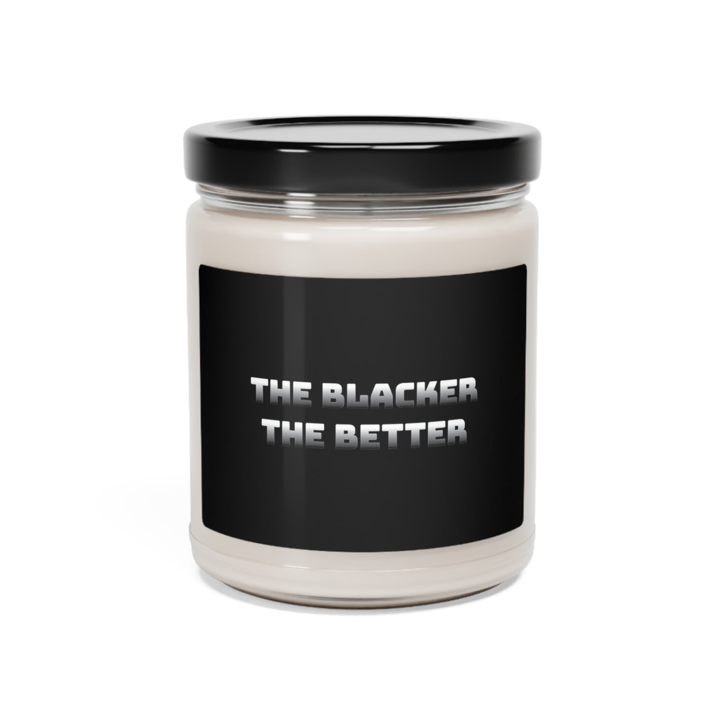 The Blacker the Better Scented Soy Candle, 9oz