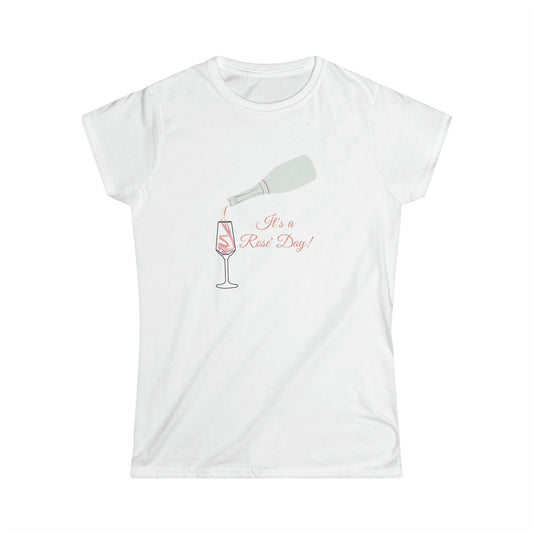 It's a Rose Day Women's Softstyle Tee