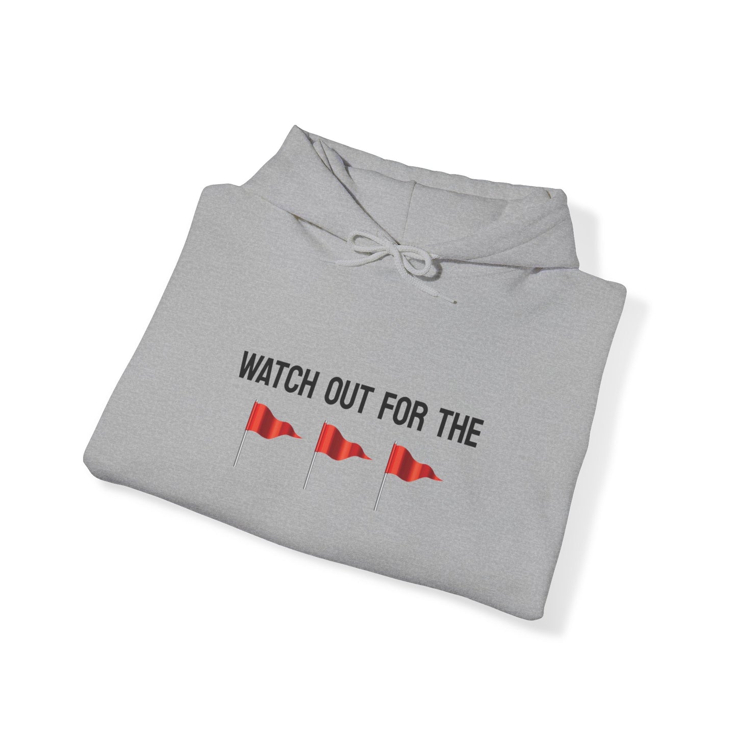 Watch Out For The Red Flags Hoodie