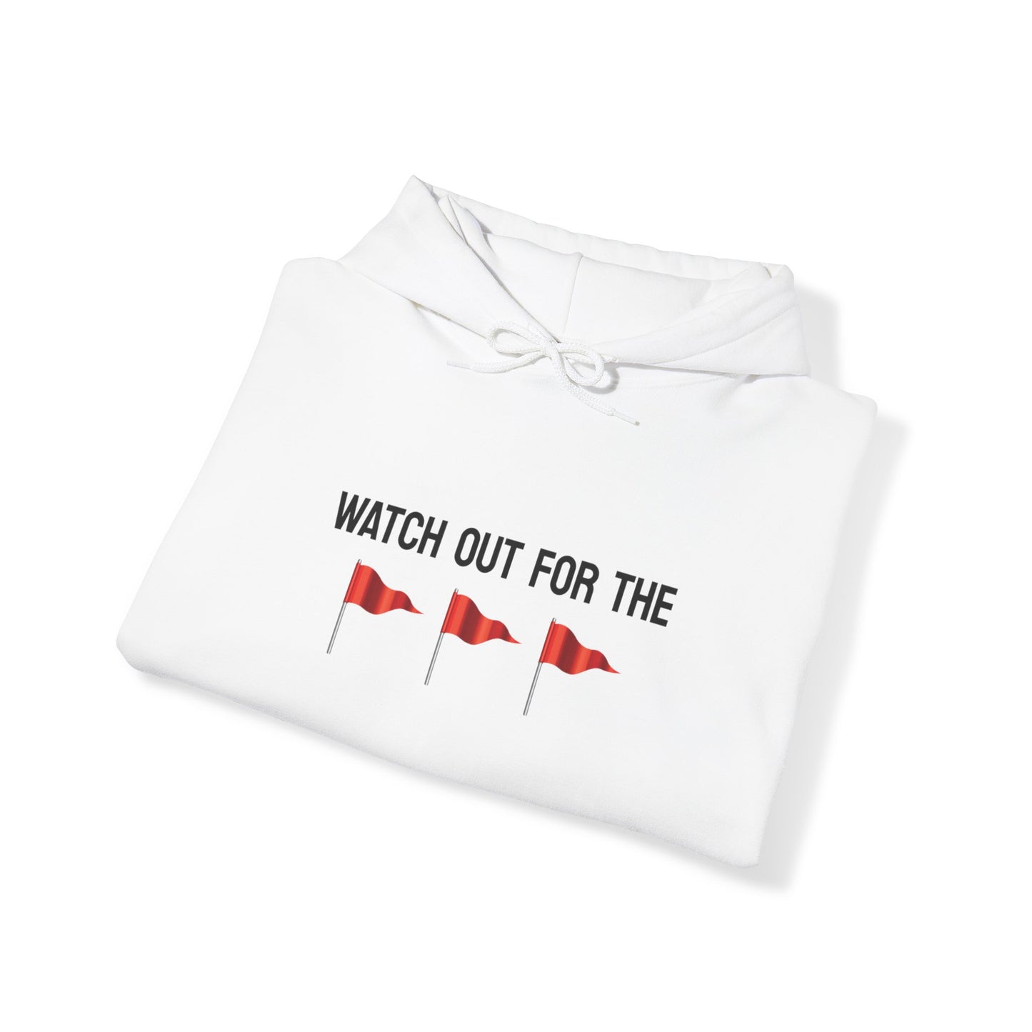 Watch Out For The Red Flags Hoodie