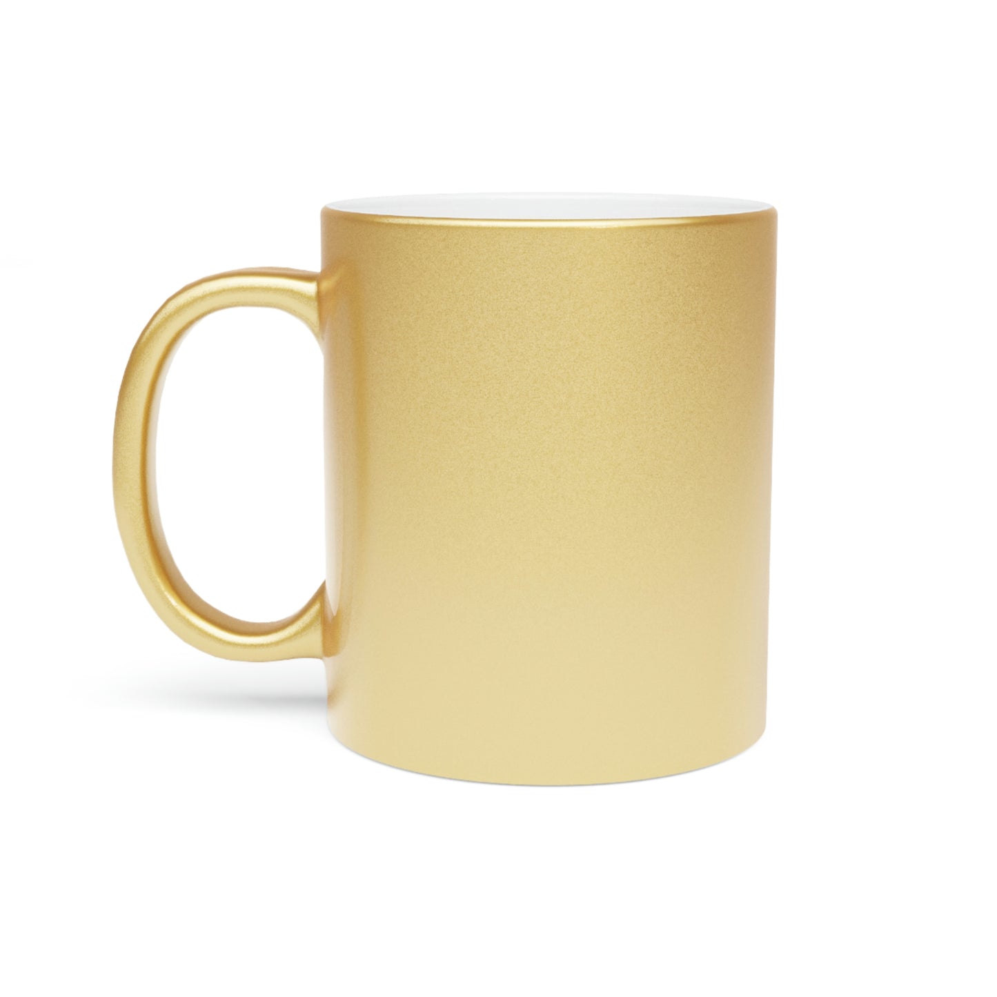 Black and Excellent Metallic Mug (Silver\Gold)