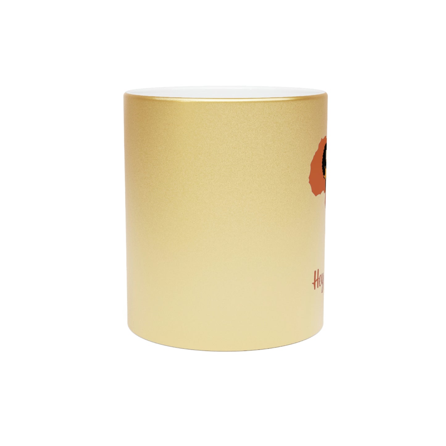 Hey Queen Metallic Mug (Silver\Gold)