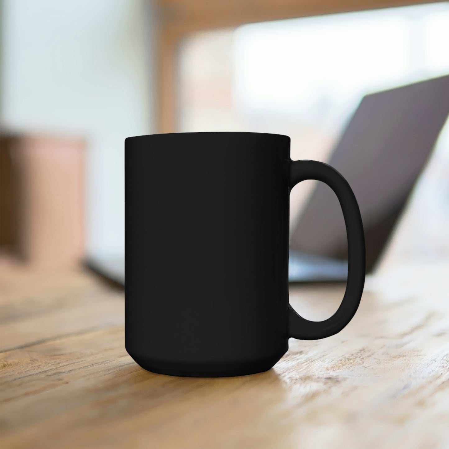 My Attitude is Based on how you Treat me Black Mug 15oz