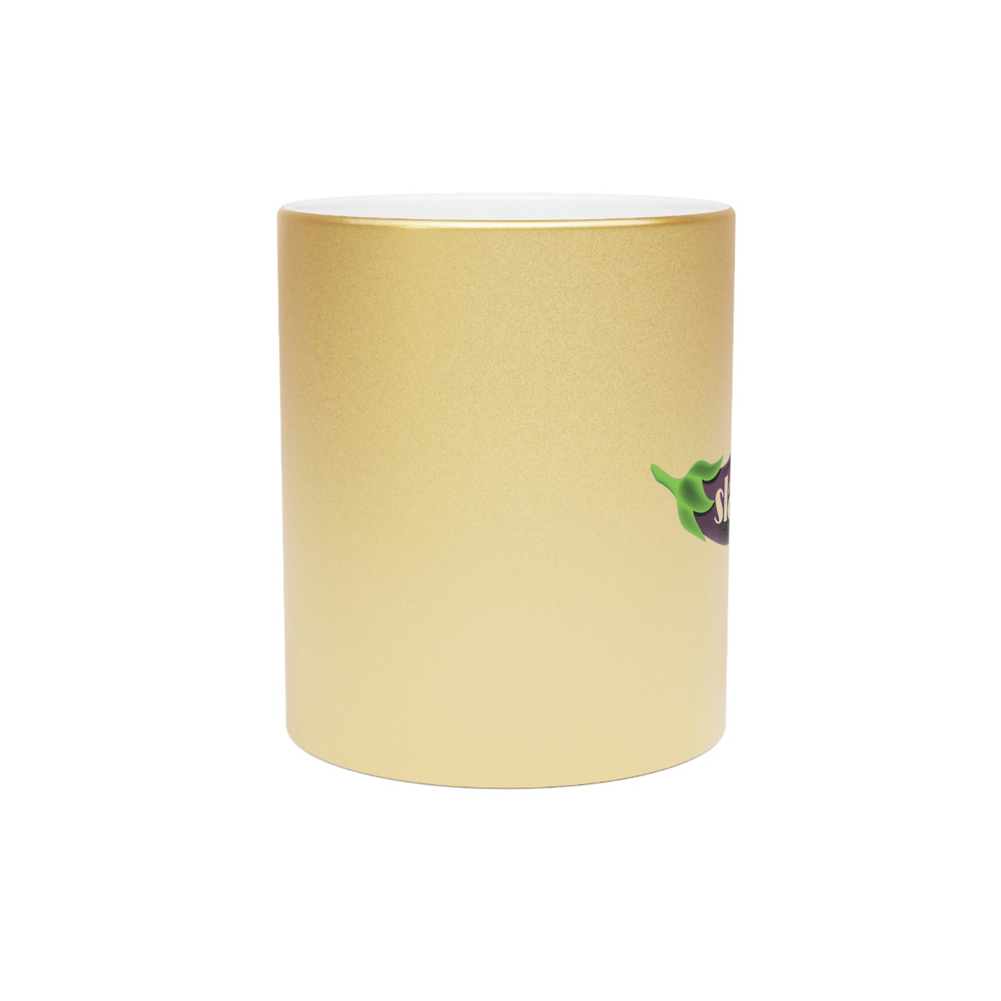 Slangin Metallic Mug (Silver\Gold)