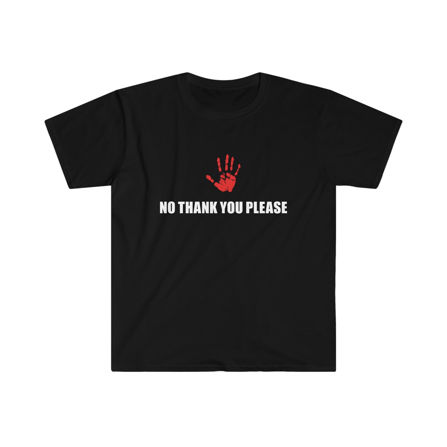 No Thank You Please Softstyle T-Shirt