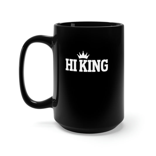 Hi King Black Mug 15oz