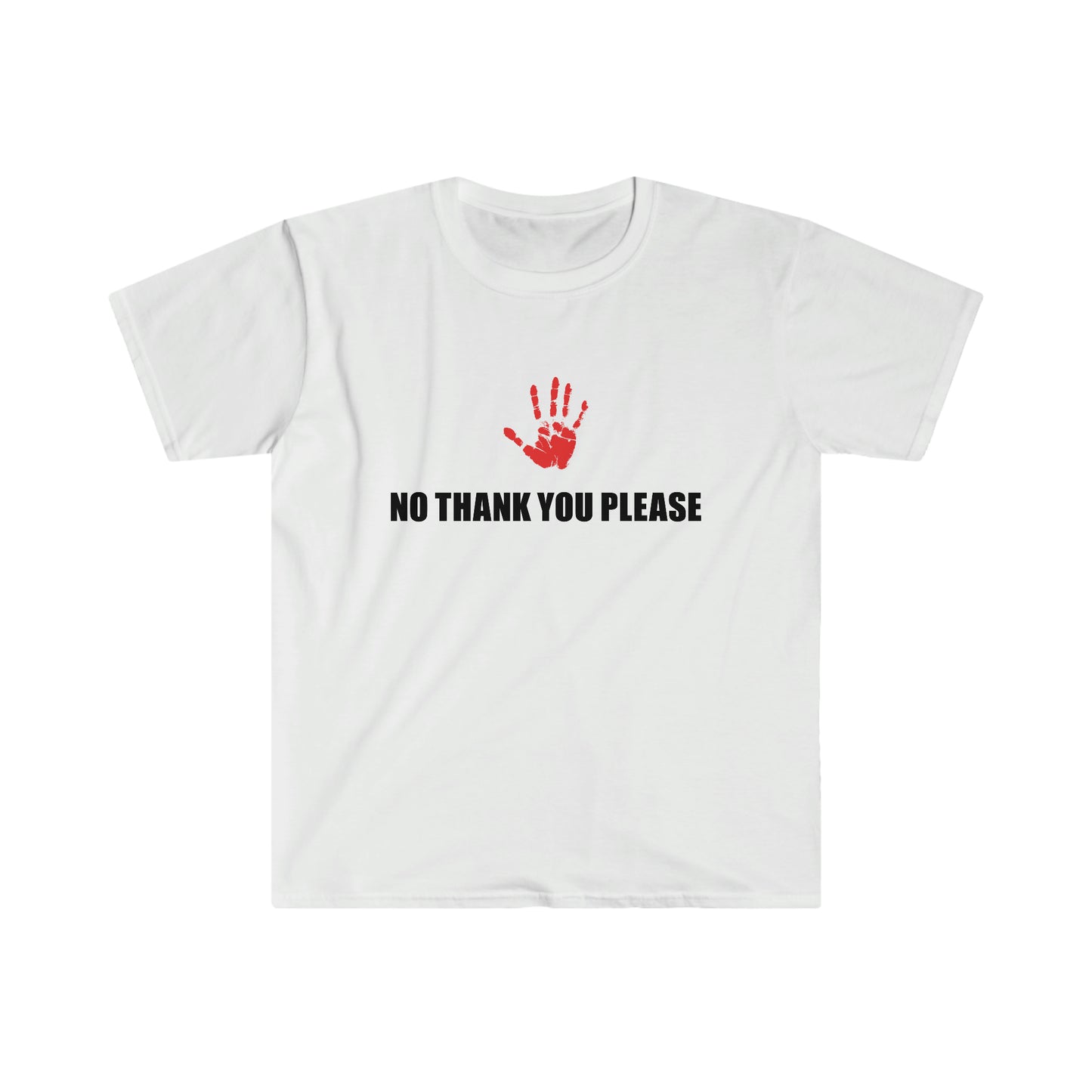 No Thank You Please Softstyle T-Shirt